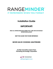 Pioneering Technologies RangeMinder Installation Manual