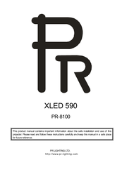 PR XLED 590PR-8100 User Manual