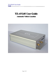 AVL TZ-AVL05 User Manual