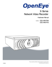 OpenEye OE3-XNVR16 Hardware Manual
