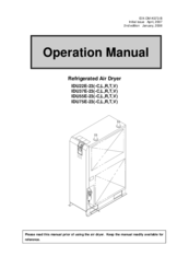 SMC Networks IDU75E-23(-C,L,R,T,V) Operation Manual