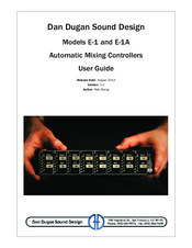 Dan Dugan Sound Design E-1A User Manual