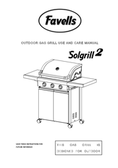 Favells Solgrill 2 User Manual