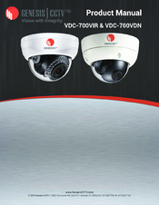 Genesis CCTV VDC-700VDN Operation Manual