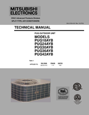 Mitsubishi PUG18AYB Technical Manual
