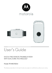 Motorola TRAINER200U User Manual
