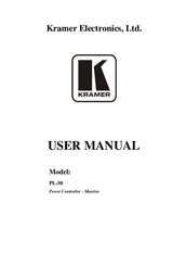 Kramer PL-50 User Manual