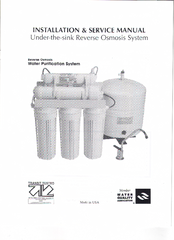 Water quality ng5 Installation & Service Manual