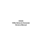 GDI XC300 Owner's Manual