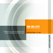 SEM Revolution Z-7789 Quick Start Manual