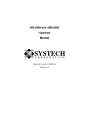 Systech Corporation ixNS/3000 Hardware Manual