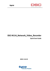 Tyco DSC-N114 Quick Start Manual