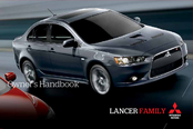 Mitsubishi Lancer Family Owner's Handbook Manual