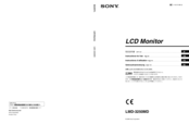 Sony LMD-3250MD Instructions For Use Manual