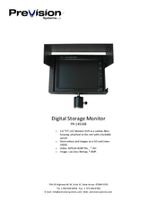 Prevision 145168 User Manual