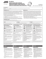 JVC KV-CM10 Instructions Manual