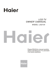 Haier L39Z10A Owner's Manual