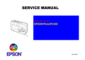 Epson PhotoPC 800 Service Manual