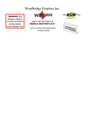 Woodbridge MONTEREY-(N Installation And Operating Instructions Manual