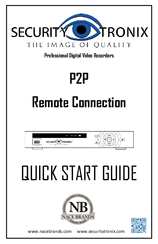 Security Tronix P2P Quick Start Manual