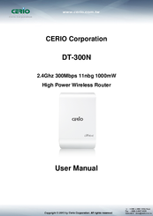 Cerio OW-300N2 User Manual