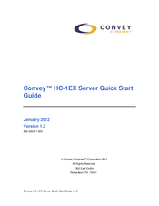 Convey Computer HC-1EX Quick Start Manual