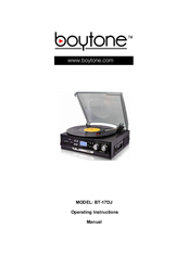 boytone BT-14TBB-SP Operating Instructions Manual
