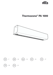 Frico Thermozone PA 1000 Manual