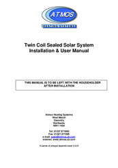Atmos Twin Coil Sealed Solar System Installation & User Manual