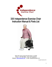 Independence 335 Instruction Manual & Parts List