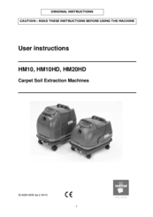 Truvox International HM20HD User Instructions
