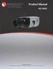 Genesis HD-DNBC User Manual
