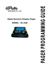 Gold Apollo AL-A28 Programming Manual