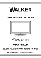 Saorview Walker WP26F11LCD Operating Instructions Manual