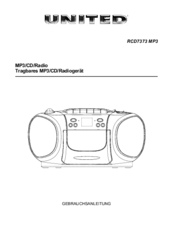 UNITED RCD7373 User Manual
