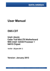 Data Modul EMX-CDT User Manual