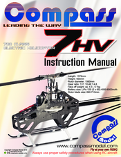 Compass Model 7HV Instruction Manual