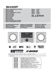 Sharp XL-LS701H Operation Manual