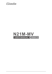Giada N21M-MV User Manual