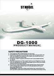 st model DG-1000 Product Manual