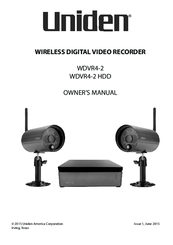 Uniden WDVR4-2 HDD Owner's Manual
