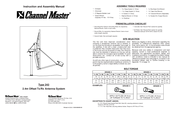 Channel Master 243 Instruction And Assembly Manual