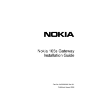 Nokia 105s Installation Manual