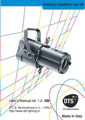 Dts PROFILO COMPACT LED 50 User Manual