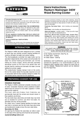 Rayburn Heatranger 345W User Instructions