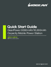 IOGear GMP8K Quick Start Manual