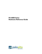 PaloAlto Networks PA-4000 Series Hardware Reference Manual