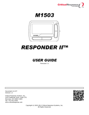 Critical Response Systems M1503 Responder II User Manual