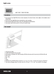 SWEEX MM007 Quick Manual
