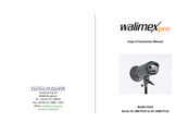 Foto Walser walimex pro VC-1000 PLUS Instruction Manual